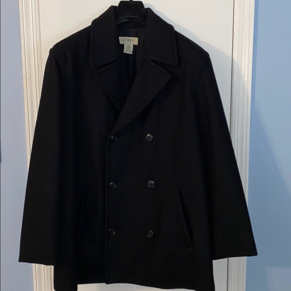 J Crew WOOL BLEND and THINSULATE pea coat